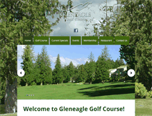 Tablet Screenshot of gleneaglegc.com